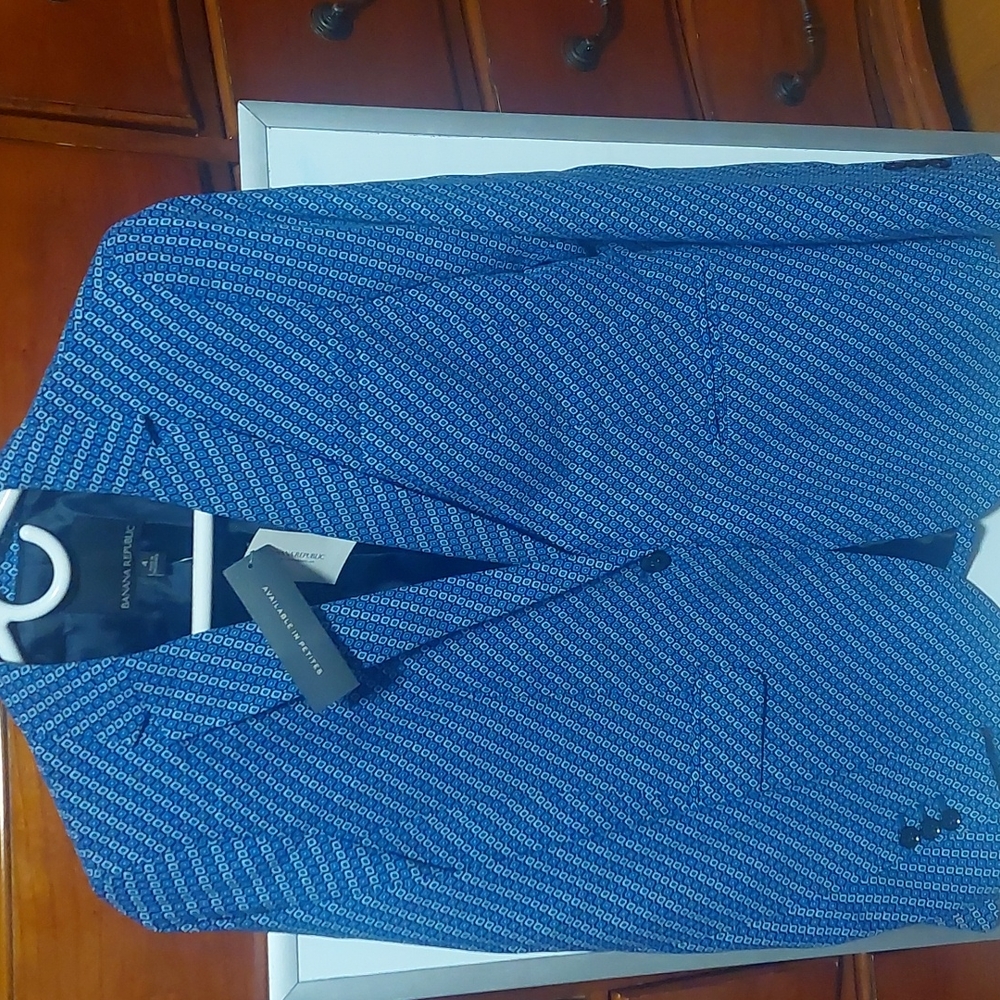 Banana republic woman blue blazer